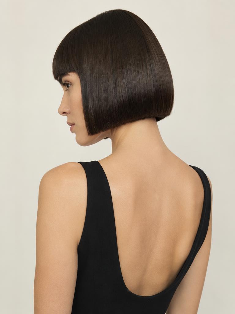 Precision blunt bob